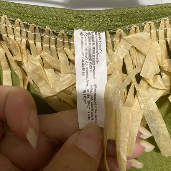 Amscan Sultry Scarecrow blue/green with overalls Halloween costumes, includes br - Picture 6 of 10